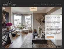 Tablet Screenshot of birchandtailor.com